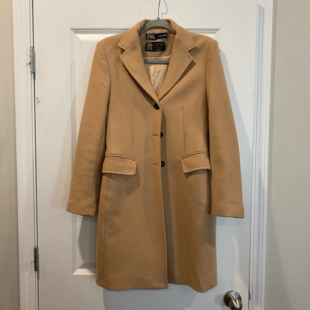 Zara Women's wool peacoat